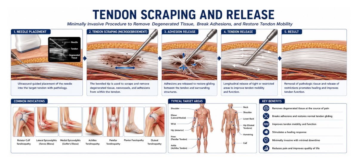 Tendon Scraping and Release